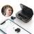 Choetech BH-T05 wireless earbuds with solar charging case and power bank, connected to smartphone