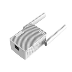 PIX-LINK Wifi signal booster with 2 antennas, angled view - Signal Booster
