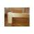 Szundi Relax pine wood bed frame, 140x200 cm, detail of the leg