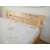 Szundi Relax pine wood bed frame, 140x200 cm, headboard detail