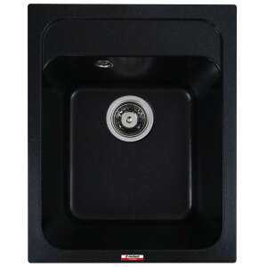 ELEFANT PREMIUM 4050 black granite kitchen sink - Kitchen Sink