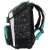 Ars Una Drone Racer 5131 iskolatáska, fekete színű, türkiz kiegészítőkkel, oldalnézet