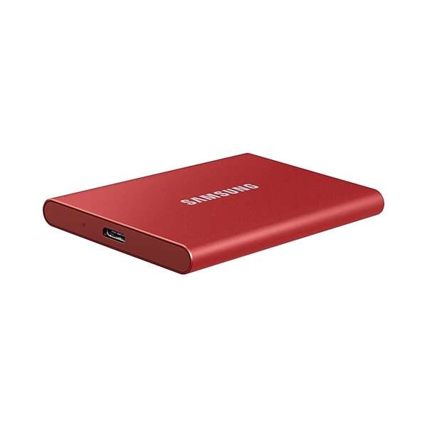 Samsung 1000gb usb 3.2 (mu-pc1t0r/ww) piros t7 külső ssd