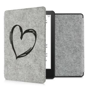 Puzdro pre Kindle Paperwhite 11, Textil, Sivé, kwmobile, 56260.05 131484021 - Počítače a doplnky