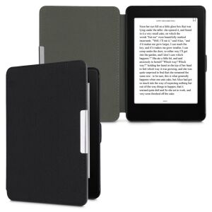 kwmobile Kindle Paperwhite 7 Textile Case, Black, 49487.01 131483703 - Kwmobile