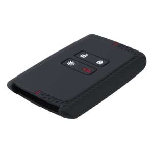 kwmobile czarne silikonowe etui na kluczyk samochodowy Renault Dacia 4-przyciskowy Keyless Go - Pojazd i części