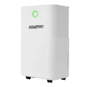 Homefort HPMS12W páramentesítő, 12 L/nap, Digitális kijelző, Gyerekzár, Időzítő, 2 L tartály, Telítettségjelző, Zajszint: 38 dB, Kivezethető cseppvíz - Levegőkezelés