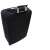 Kwmobile XL size suitcase cover, black, lycra, side view