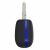 Dacia/Renault Car Key Case, 2-Button, Keyless Go, Kwmobile, Silicone, Black/Blue, 54813.02 131476347