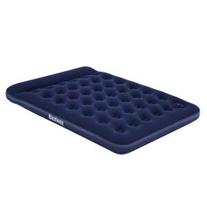 Angled view of Bestway flocked air mattress - Camping Mat