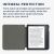 Kobo Libra 2 Case, Eco Leather, Grey, kwmobile, 56579.04 131482215