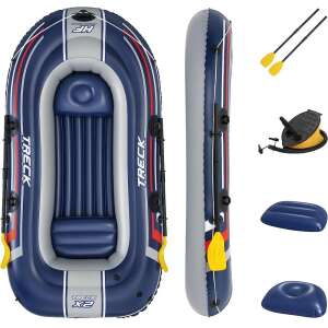 Set barcă gonflabilă Bestway Hydro-Force Treck X2 cu vâsle și pompă - Bestway