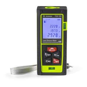 FIELDMANN FDLM 1050 Laserowy dalmierz, zasięg 50m, zielony i czarny, z paskiem - Dalmierz