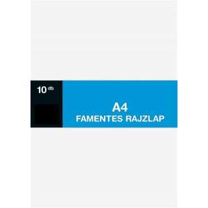 A4 Zeichenpapier, 120g, 10 Blatt, Famentes - WaliSec