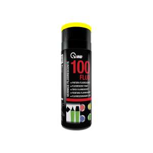 400ml yellow fluorescent spray paint by QVM, 100 FLUO - VMD