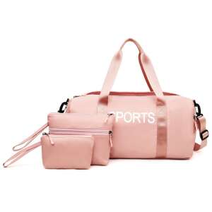 MBC Unisex sportos utazótáska 2 db neszeszerrel rózsaszín, aa-001176 - MBC