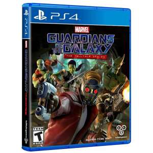 Guardians of the Galaxy: The Telltale Series PS4 game, featuring Star-Lord, Gamora, Rocket Raccoon, and Drax - Console & PC Game