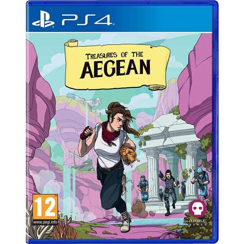 Treasures of the Aegean PS4 video game, a colorful adventure game for PlayStation 4