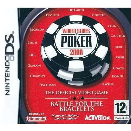 World Series of Poker 2008: Battle for the Bracelets Nintendo DS játék