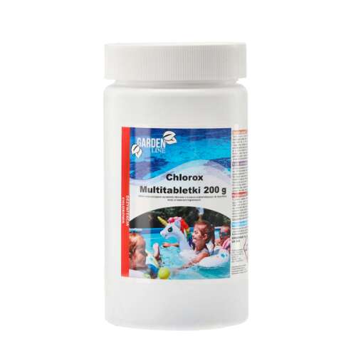 Garden Line Chlorox Multitabletták 200g medence klór tabletták