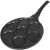 Black non-stick smiley face pancake pan with handle