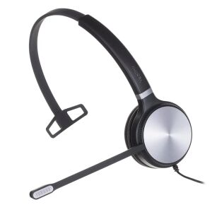 Yealink YHS36 przewodowy zestaw słuchawkowy, czarno-srebrny, widok 3/4 - Yealink Słuchawki