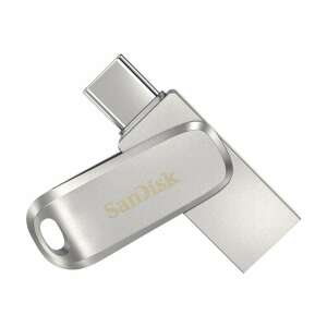 SanDisk Pen Drive 256GB USB 3.1 Gen1 Dual Drive Luxe ezüst 63495318 