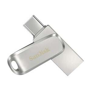SanDisk Pen Drive 128GB USB 3.1 Gen1 Dual Drive Luxe ezüst 63495438 
