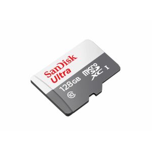 Card de memorie SanDisk Ultra 128GB microSDXC pentru telefon, cameră și tabletă - Articole foto, video și optică