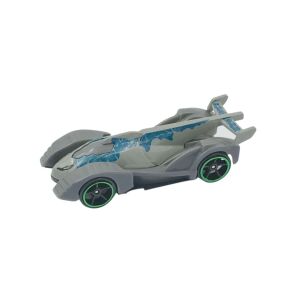 Mini Dino Forma gray and blue race car toy, 8cm - Nonbrand Kids's play car
