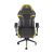 ENDORFY Gaming stolica Scrim YL - Crno/Žuta, ergonomska gamerska stolica, pogled sprijeda