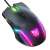 Onikuma CW905 RGB wired gaming mouse with black finish and colorful RGB lighting