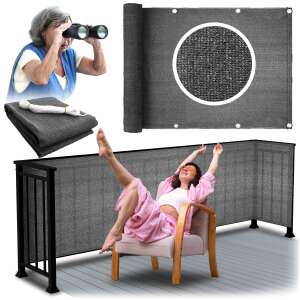 ZLT Balcony blanket 100x500cm 180g/m2 #dark grey