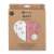 P&M Petite&Mars Misty Rose Rainbow Bambus Musselin Swaddle Set, 2er Pack, 120x120cm Verpackung