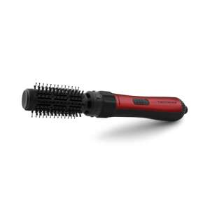 Esperanza Jessica rotating hot air hair styler, red and black - Hair styling brush