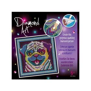 Diamant-Malerei-Set - Mops, ab 6 Jahren, 20x20cm - Kunst & Handwerk Sets