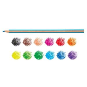 Carioca Supercolor Buntstift mit Farbfeldern - Farbstifte