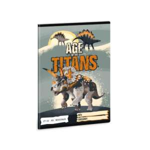 Ars Una: Age of the Titans dinoszauruszos kockás füzet A/5 27-32 85111474 