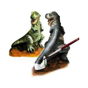 SES Creative 3D T-Rex Gipszkiöntő Játék