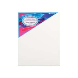 Spirit Künstlerleinwand, 13x18cm, weiß, gespannt, grundiert, zum Malen - Leinwände zum Bemalen