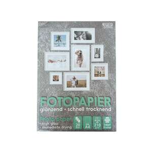 20 Blatt A4 Fotopapier, Hochglanz, schnelltrocknend, für Tintenstrahldrucker - Fotopapiere