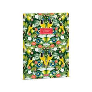 Dosar Catalina Estrada Carriqui A4 cu design tropical cu păsări și flori - Ars Una