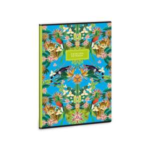 Caiet cu linii A4 Catalina Estrada Iguana Jungle pentru clasa a 4-a - Ars Una