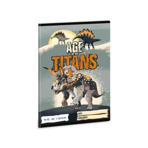 Caiet Ars Una Age of the Titans cu dinozauri, format A/5, 16-32 linii, pentru clasa a doua - Ars Una