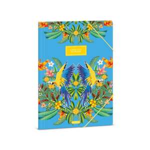 Ars Una Catalina Estrada Araratiti A4 mappa trópusi madarakkal és virágmintával - Irattartó mappa