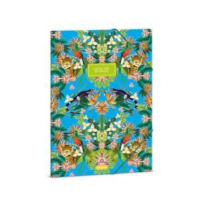 Dosar A4 Catalina Estrada Iguana Jungle cu design tropical colorat - Dosare