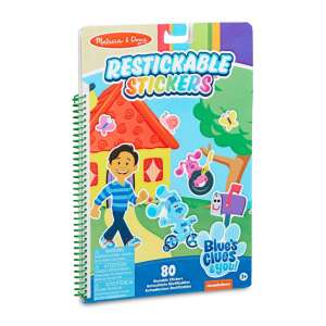 Melissa & Doug Blue's Clues & You! Restickable Stickers Activity Book, featuring 80 reusable stickers - Sticker activity book