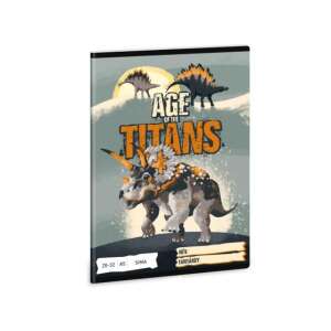 Ars Una: Age of the Titans dinoszauruszos sima füzet A/5 20-32 85027027 