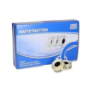 Tiptop Office weiße selbstklebende Etiketten, 26x12mm, Packung mit 4 Rollen - Preisauszeichnungs-Klebebänder