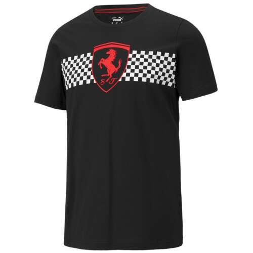Puma Ferrari Férfi Póló - Race Checkers